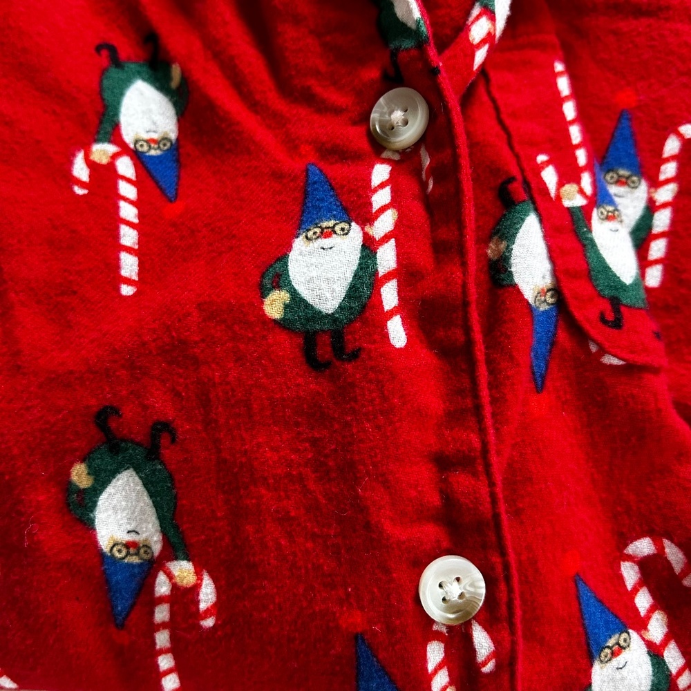 Old Navy cotton flannel PJ set L - Picture 4 of 6